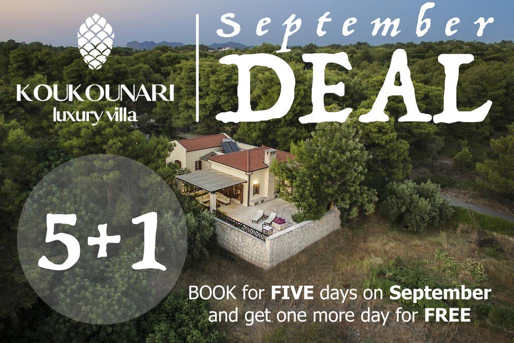 Koukounari Luxury Villa Chania  Exterior photo
